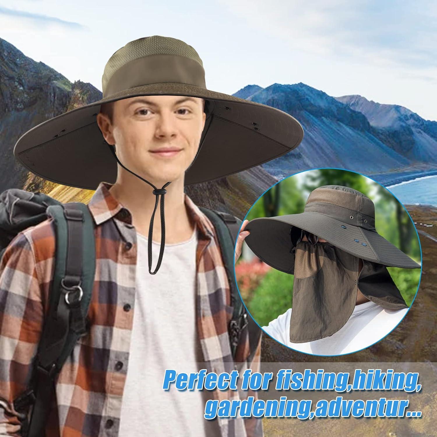 Sombrero de Pesca UPF 50+ Joyblossom con Solapas Removibles