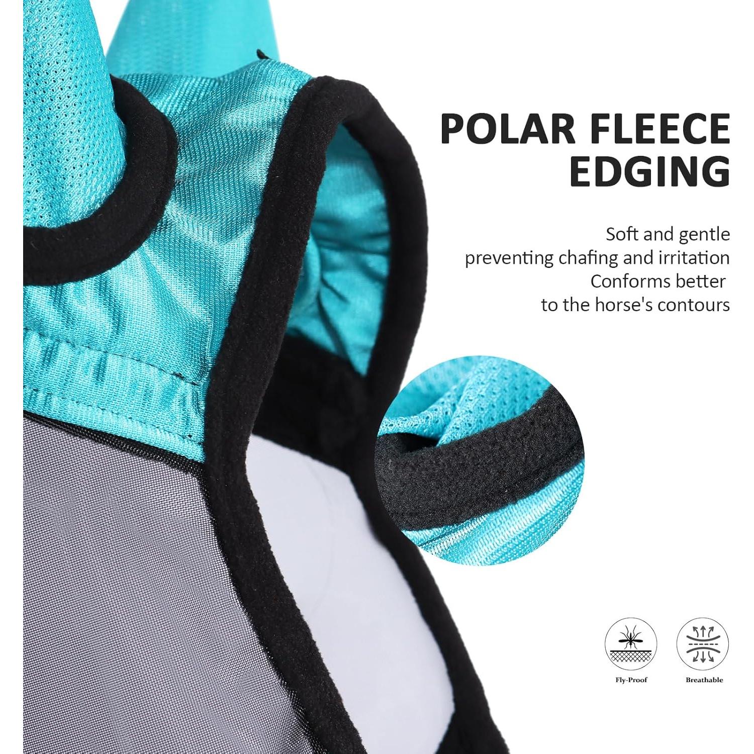 Máscara de Moscas Completa Harrison Howard Teal M UV