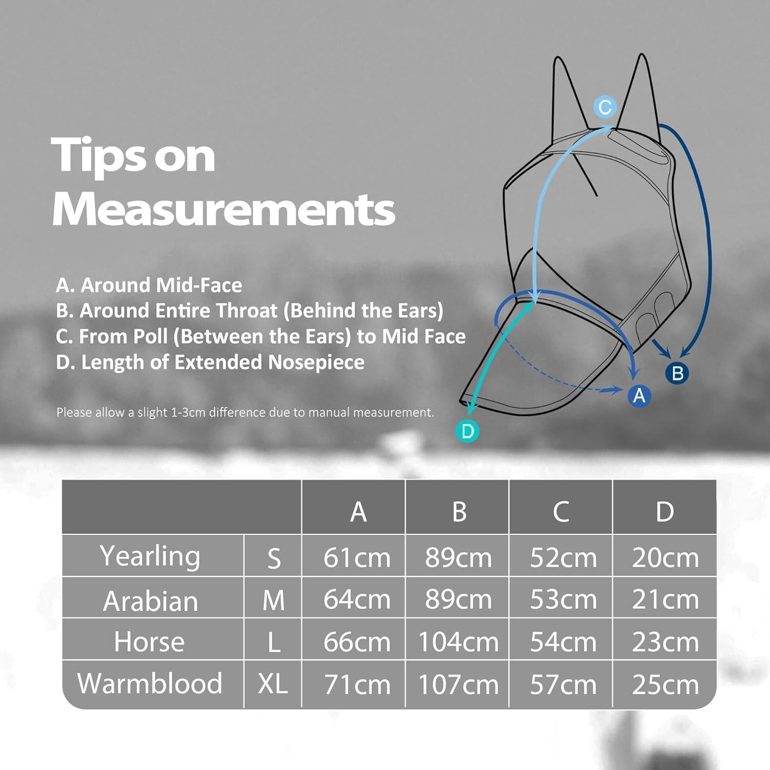 Máscara de Moscas Completa Harrison Howard Teal M UV