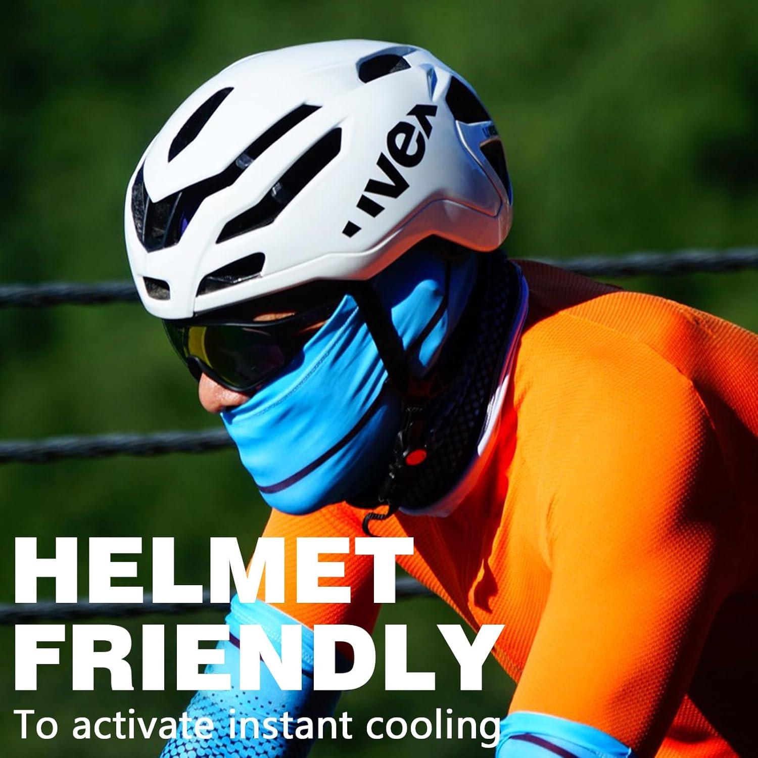 Gaiters para el Cuello Unisex - 9 Piezas Protección Solar 42x25cm