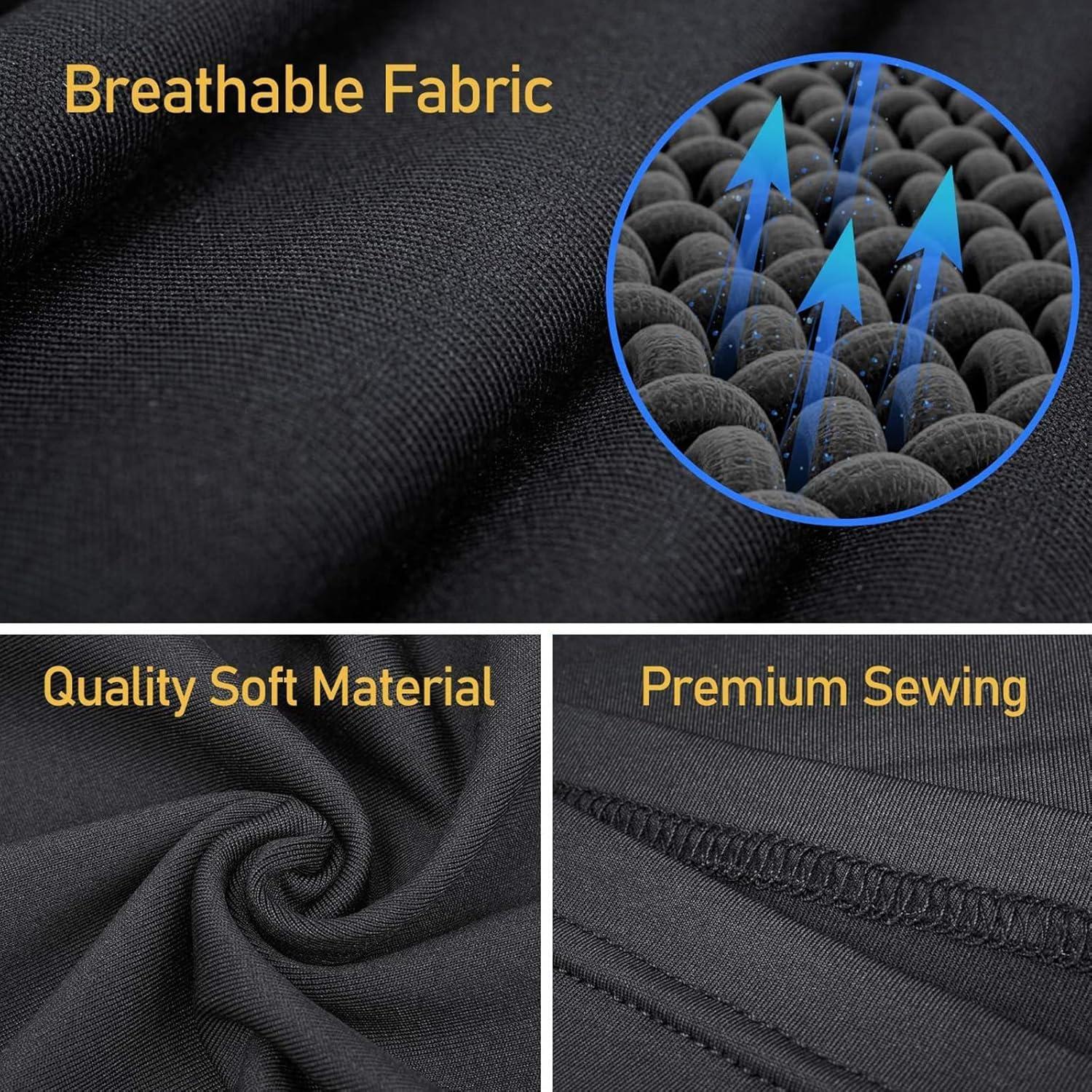 Gaiters para el Cuello Unisex - 9 Piezas Protección Solar 42x25cm