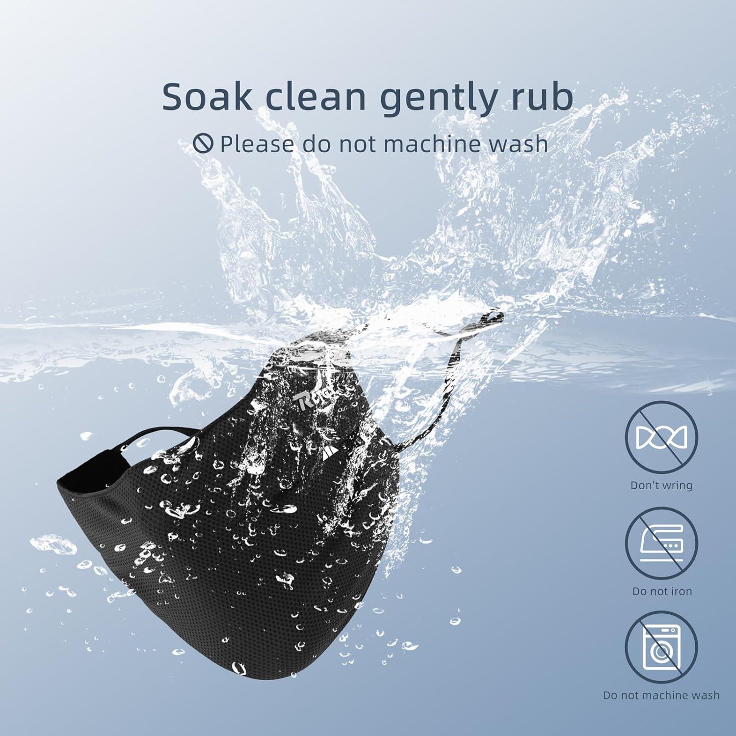 Mascarilla Deportiva UV KZ009 Transpirable Ajustable Unisex