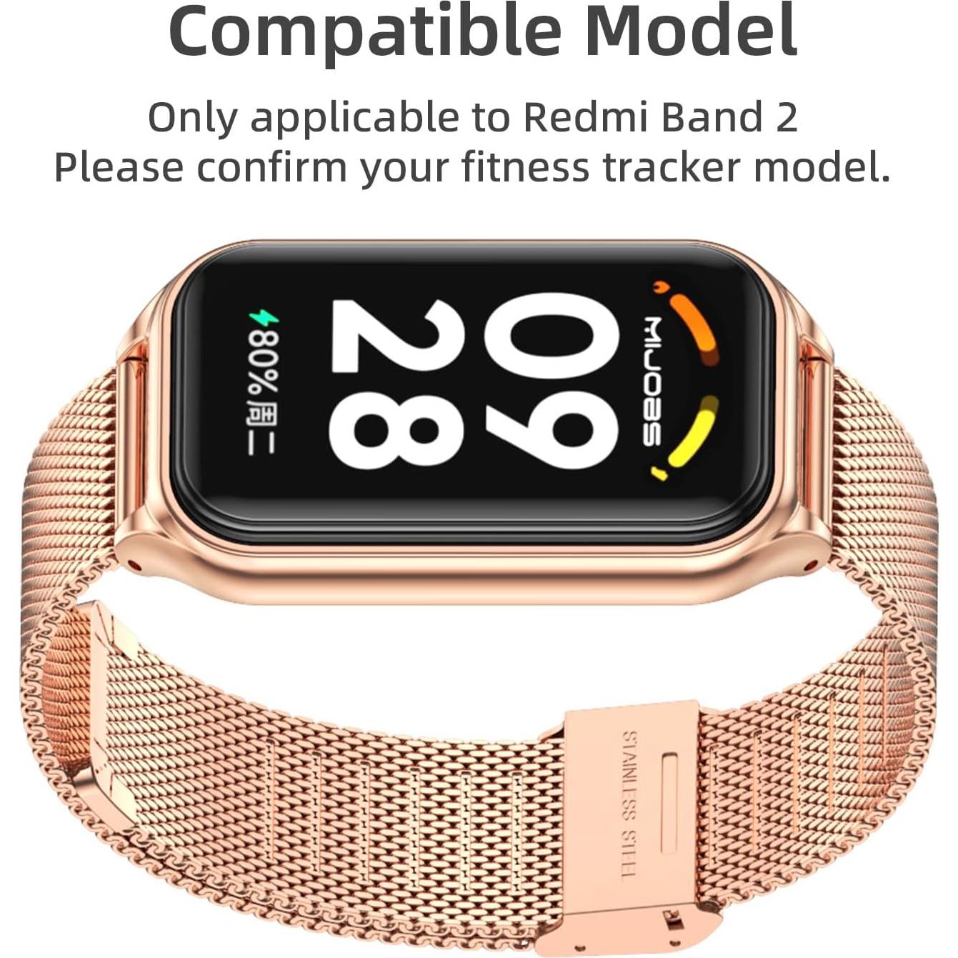 Correa MIJOBS para Xiaomi Smart Band 8 Activo y Redmi 2