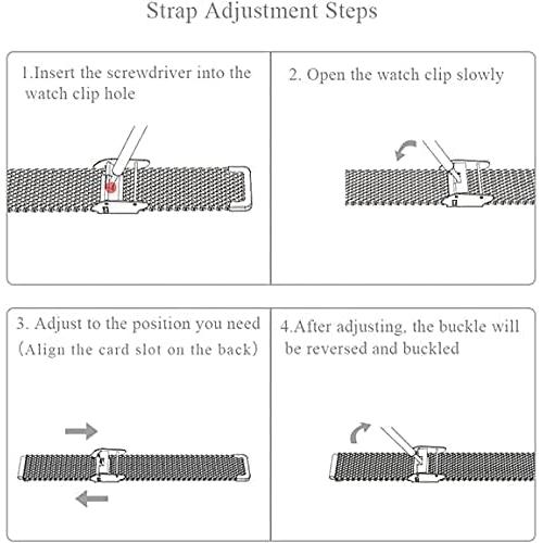 Correa MIJOBS para Xiaomi Smart Band 8 Activo y Redmi 2