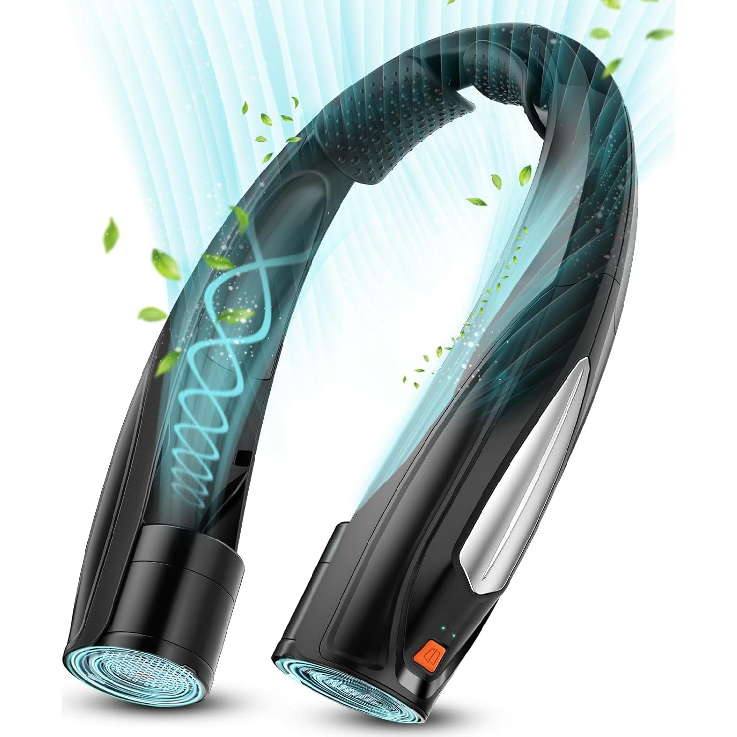 Ventilador de Cuello Hionly Q3 Recargable 6000mAh 6 Velocidades