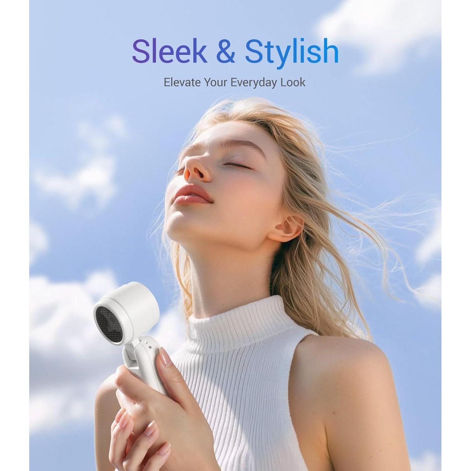 Ventilador Portátil iTurbo Diveblues 4000mAh 5 Velocidades LED