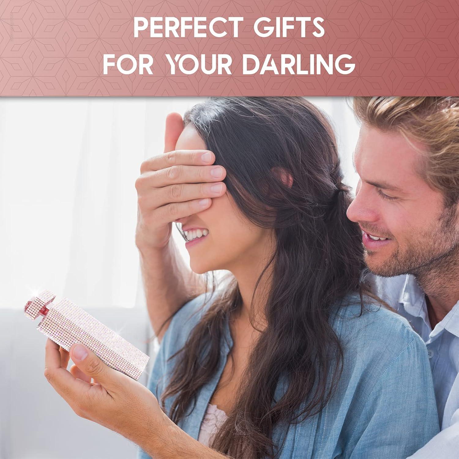 Ventilador Personal Recargable JENTXON Bling Rosa 3 Velocidades