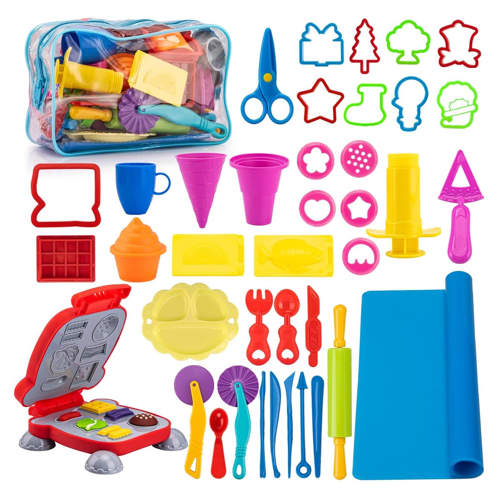 Juego de Herramientas de Masa para Niños 41Pcs - Vaike Kauss