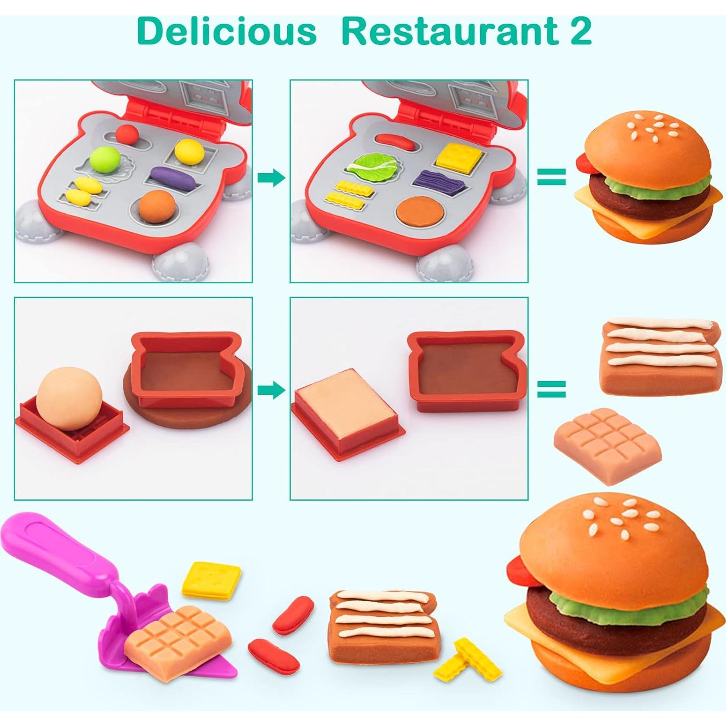 Juego de Herramientas de Masa para Niños 41Pcs - Vaike Kauss