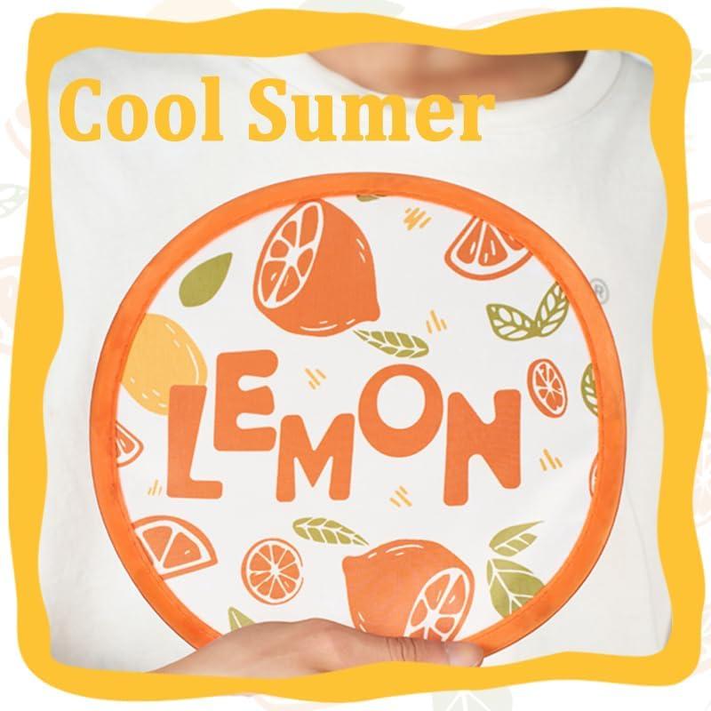 Abanicos Plegables TOGETRUE 4 Pcs Verano 20.1 cm Poliester