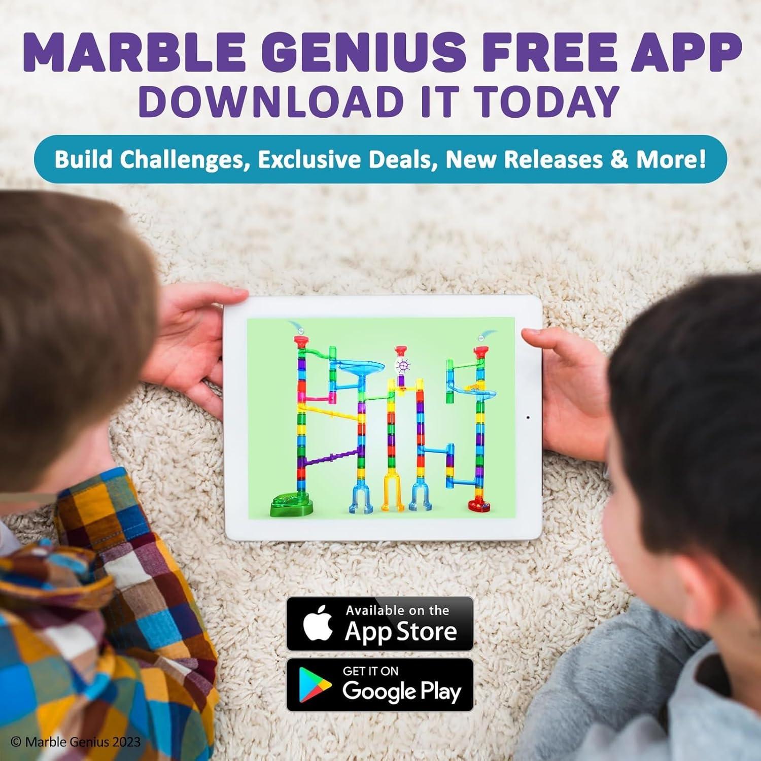 Juego de Canicas Marble Genius - 85 Piezas para Niños