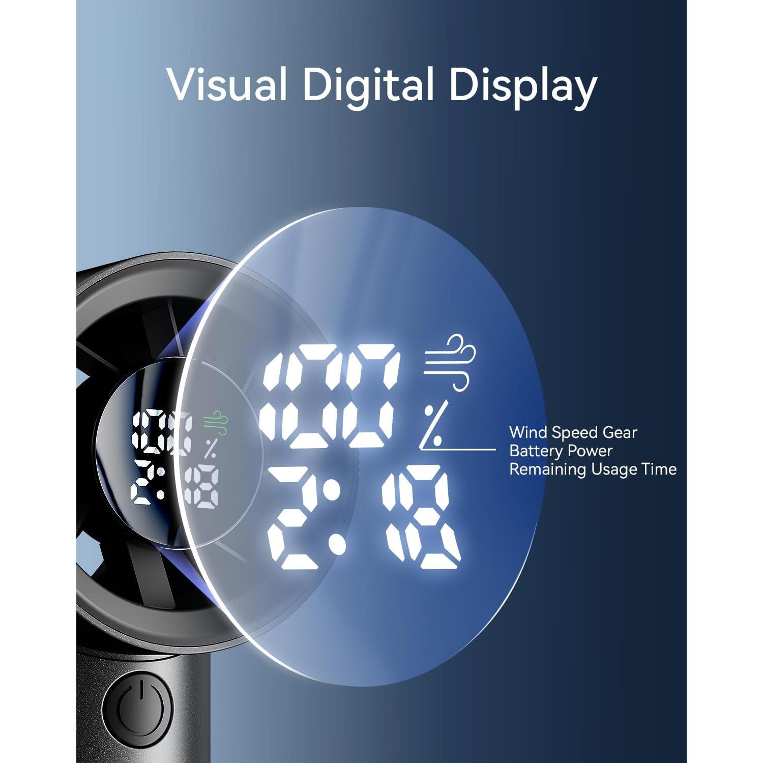 Ventilador de Mano Kimguard Mini Portátil 5000mAh 30000 RPM