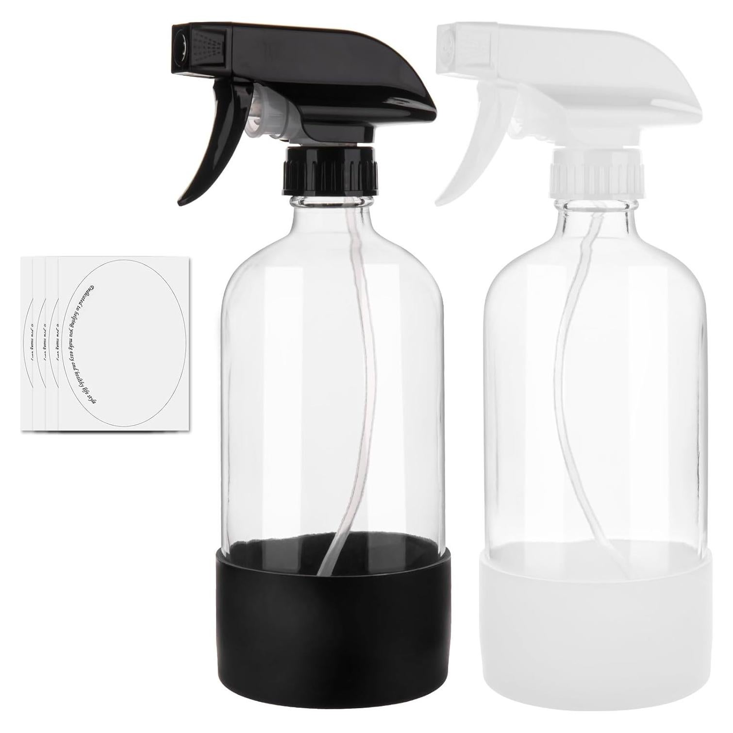 Botellas de Spray de Vidrio Hmaimas 473ml Reutilizables 2 Piezas