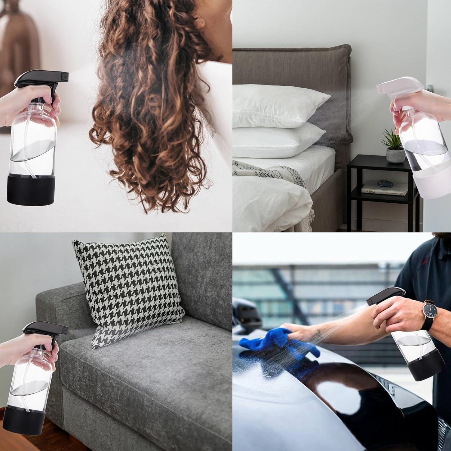 Botellas de Spray de Vidrio Hmaimas 473ml Reutilizables 2 Piezas