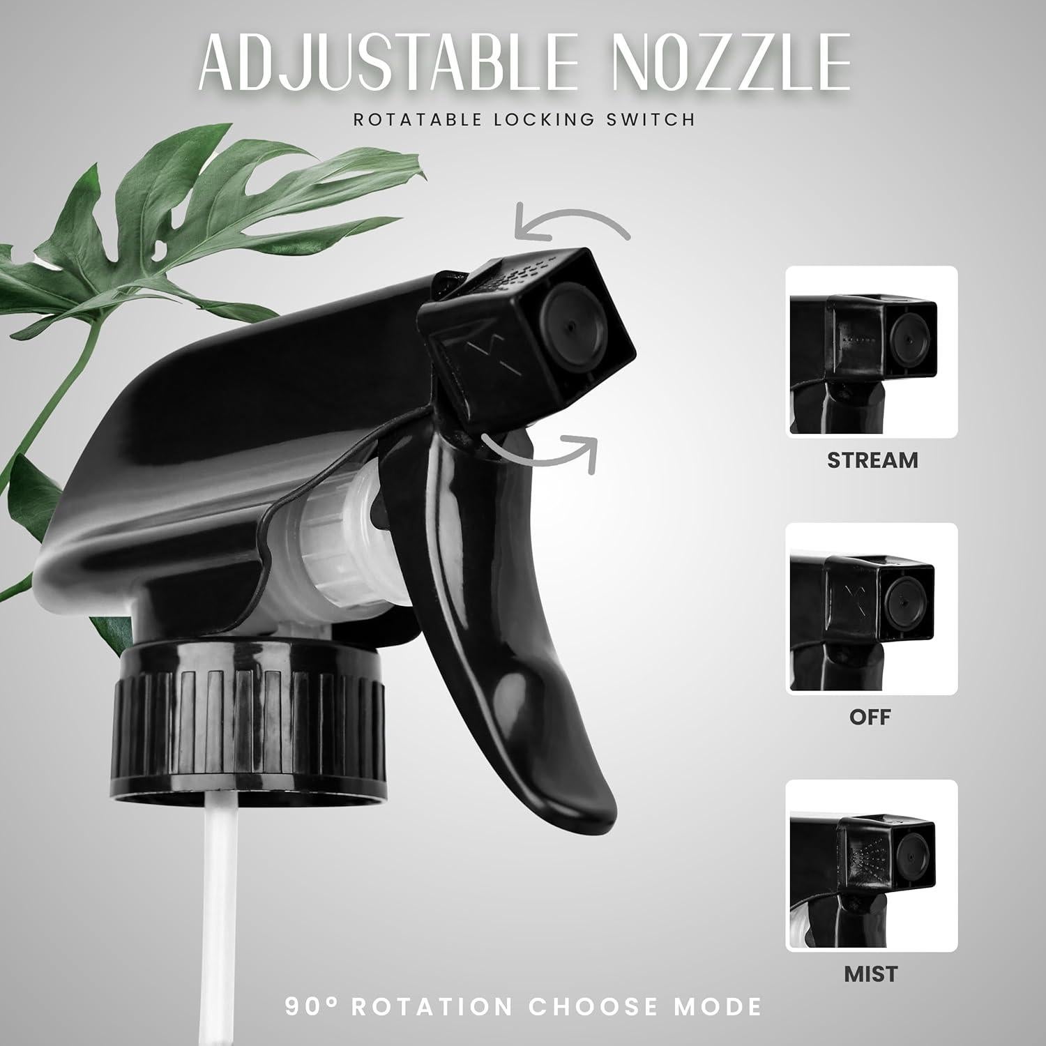 Botella Spray de Vidrio LIQVAL 500ml con Manga de Silicona