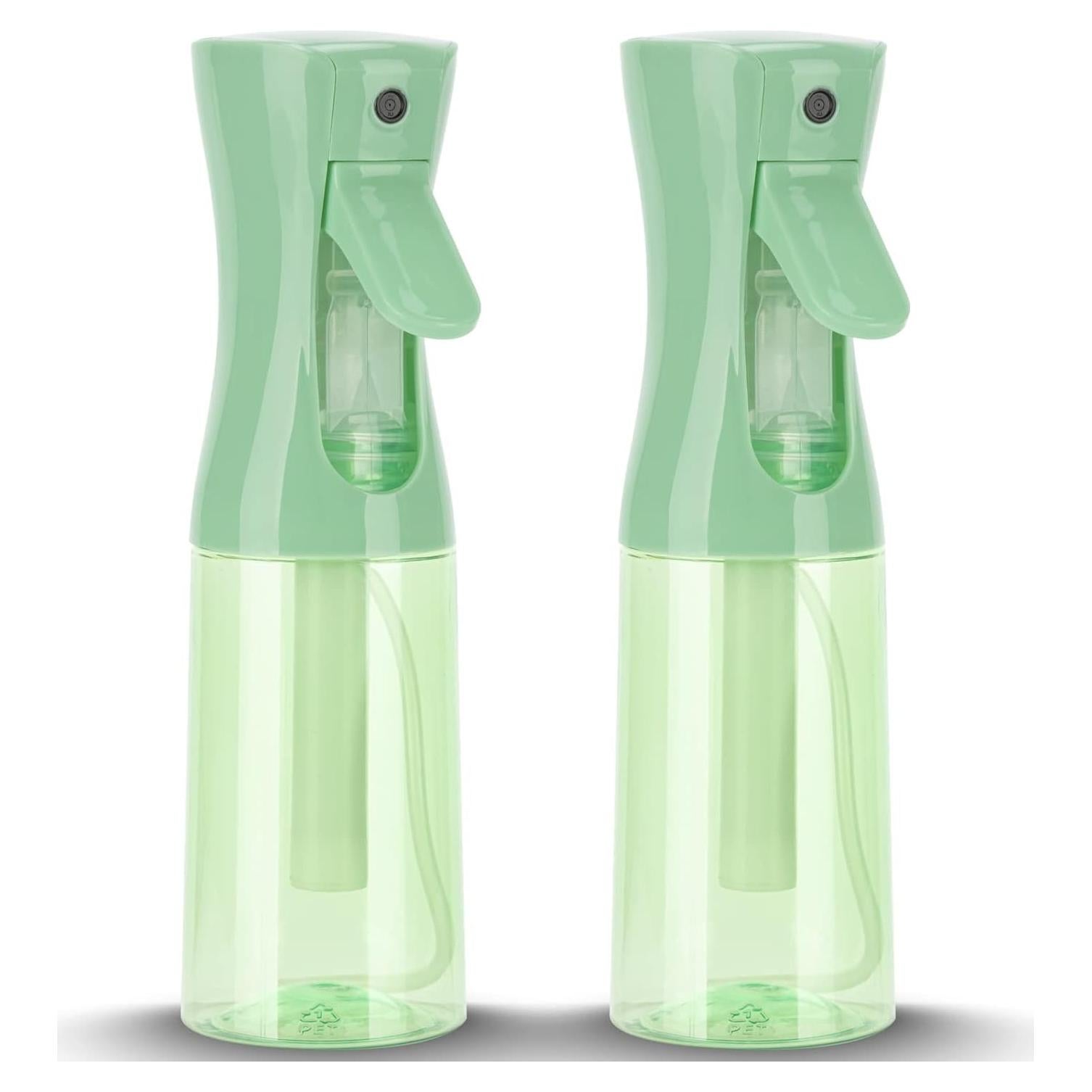 Botella Spray Niebla Fina 200ml Zuhose Verde Claro 2 Paquete