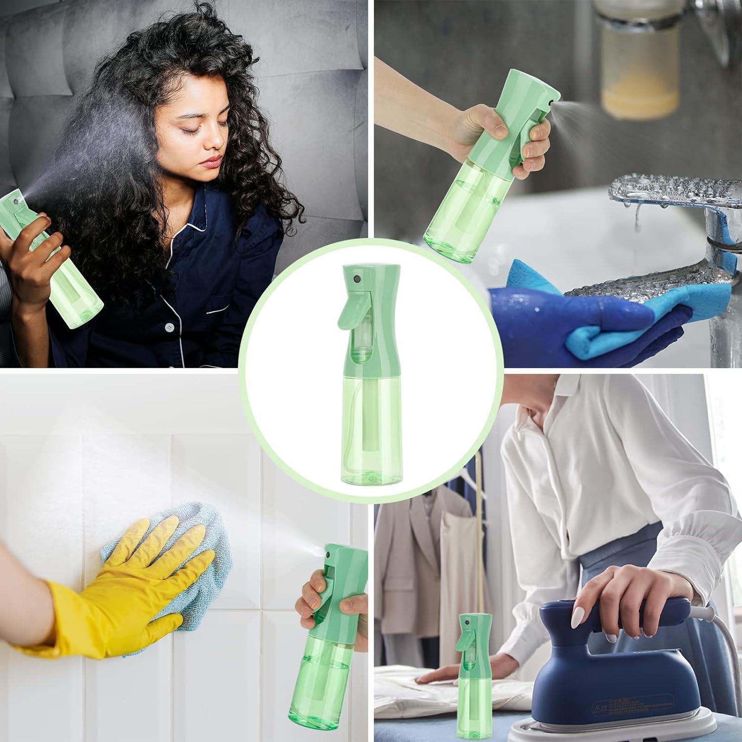 Botella Spray Niebla Fina 200ml Zuhose Verde Claro 2 Paquete