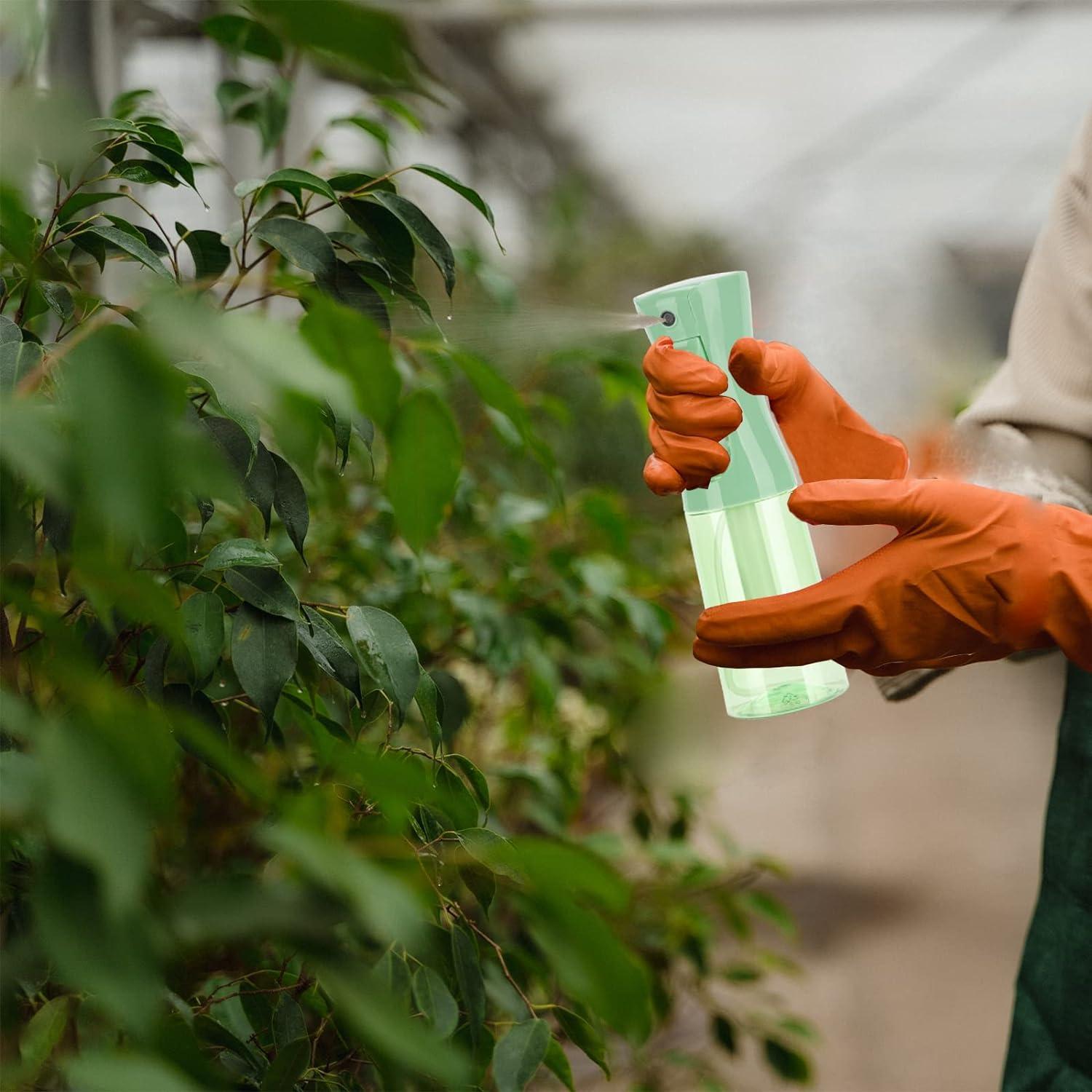 Botella Spray Niebla Fina 200ml Zuhose Verde Claro 2 Paquete