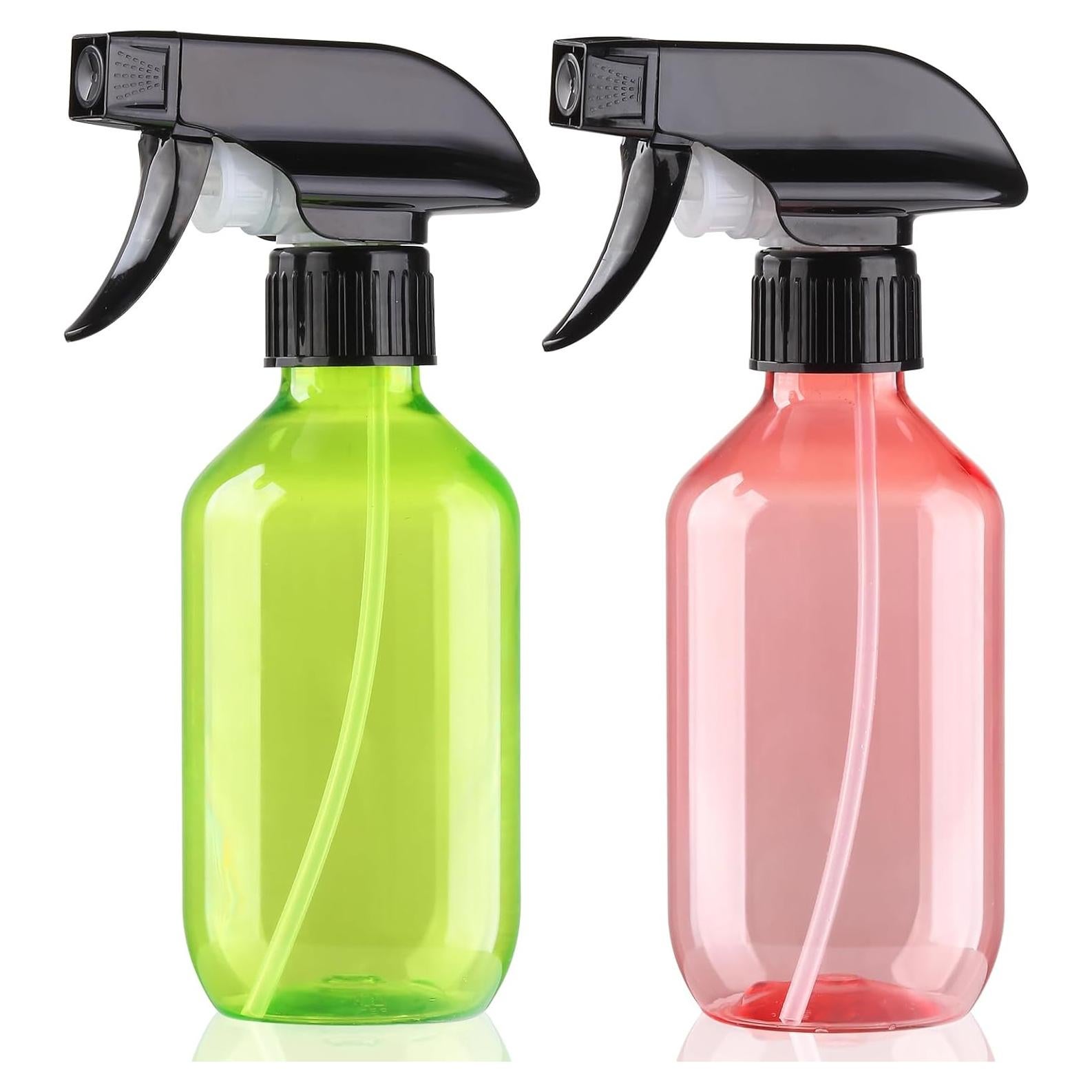 Botellas de Spray Bynccea 300 ml - 2 Paquetes Rojo y Verde