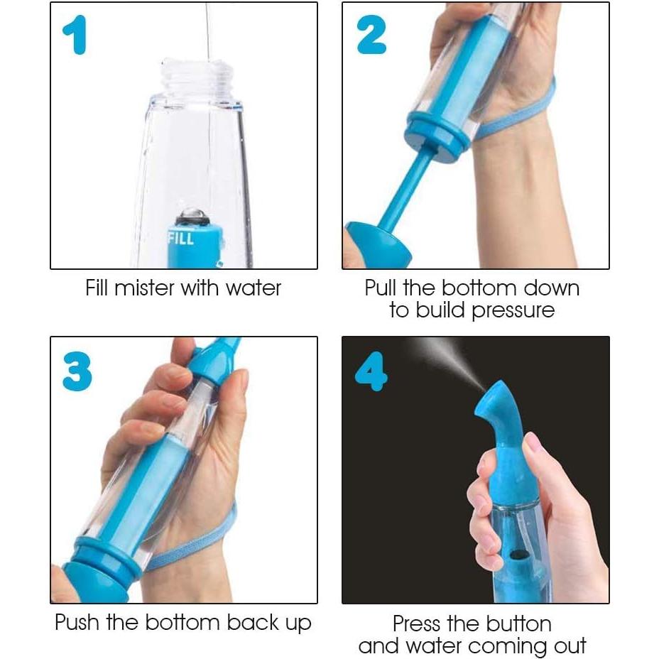 Conjunto de 4 Botellas de Spray de Agua ArtCreativity 73.93 ml