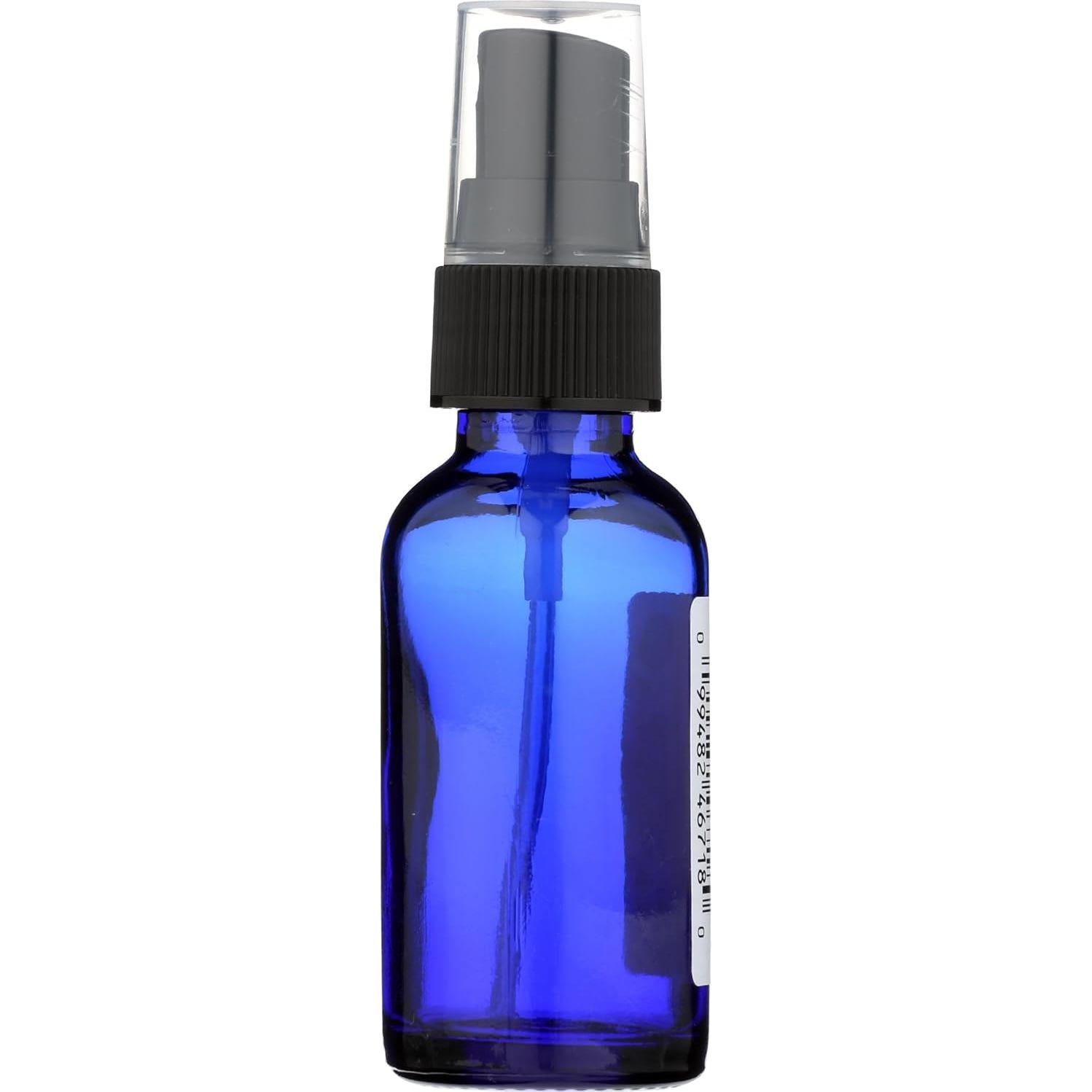 Botella de Vidrio Azul con Spray Mercado de Whole Foods 29.57 ml