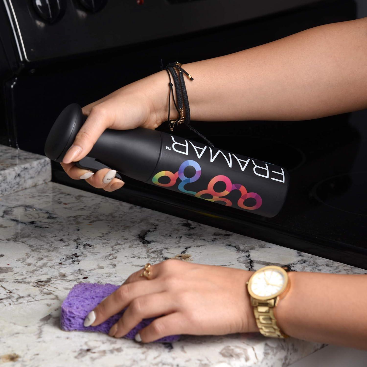 Botella de Spray Continua FRAMAR 250 ml Negro Mate