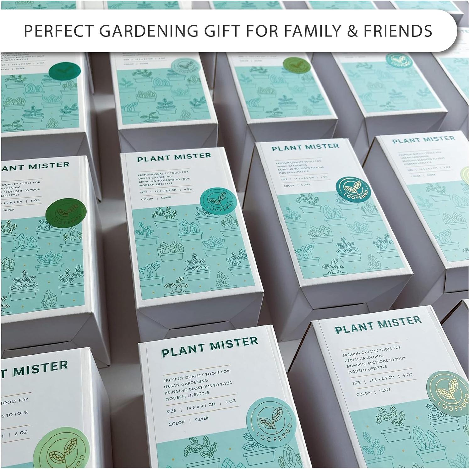 Botella Spray Acero Inoxidable LOOPSEED 300ml para Plantas