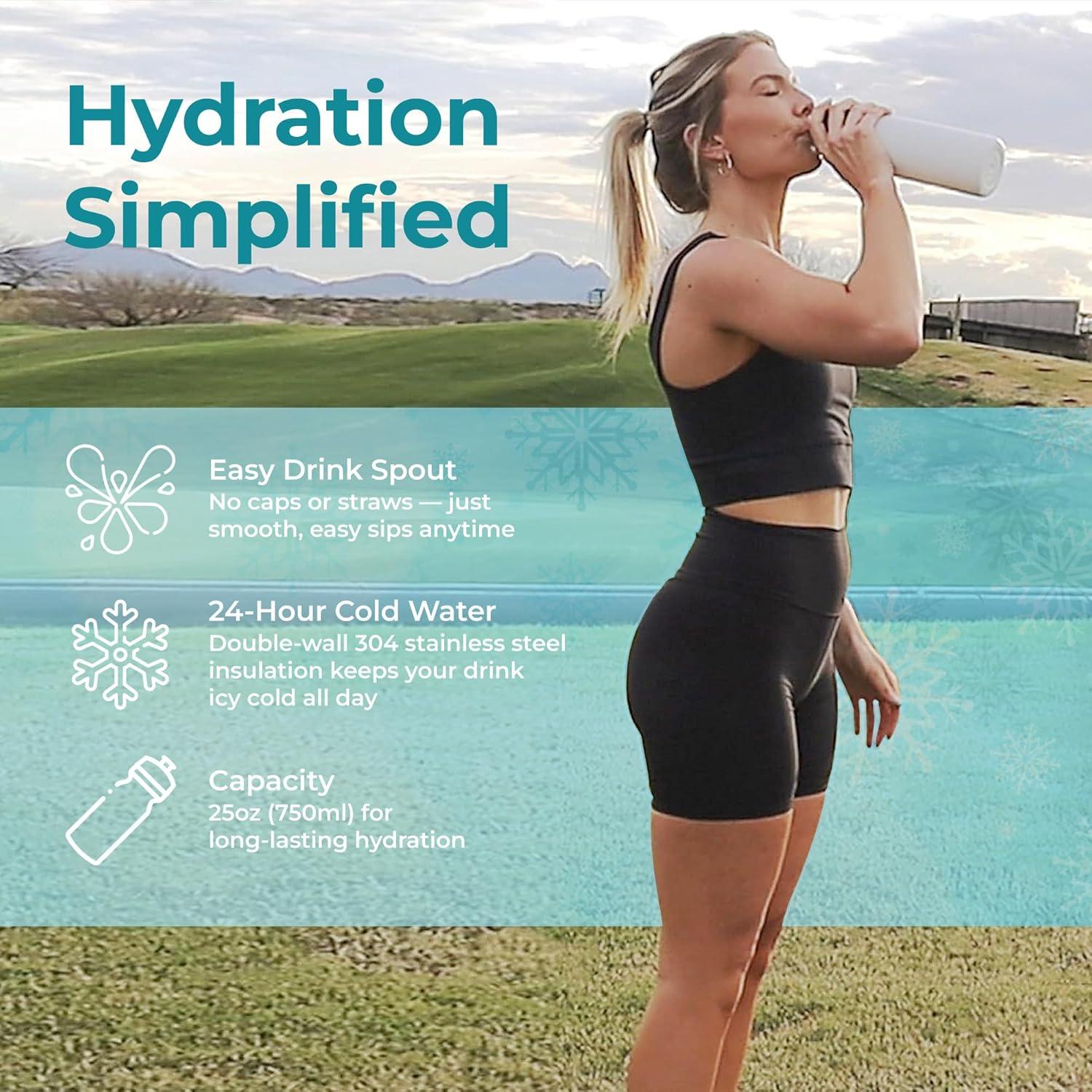 Botella de Agua Nebulizadora EXTREMEMIST 1.18L Acero Inoxidable