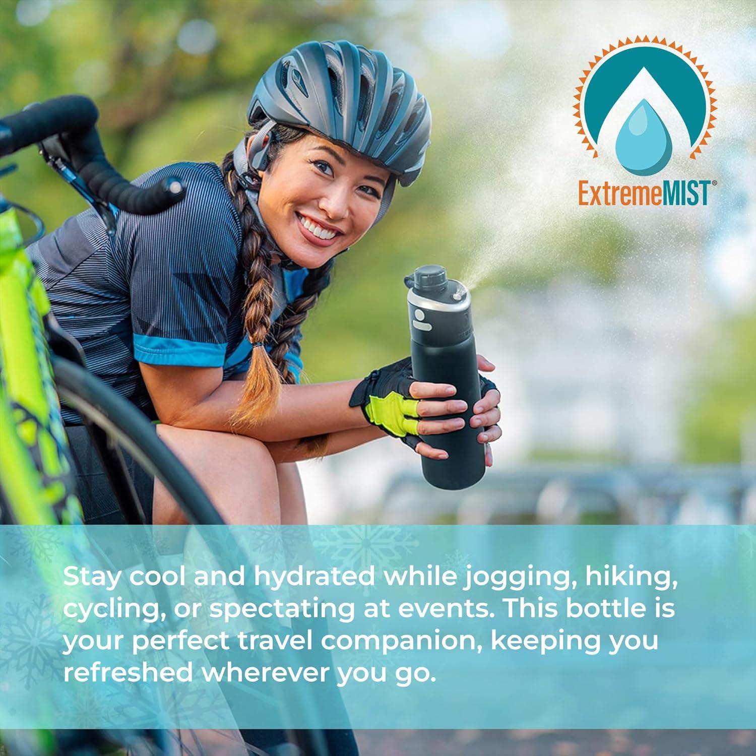 Botella de Agua Nebulizadora EXTREMEMIST 1.18L Acero Inoxidable