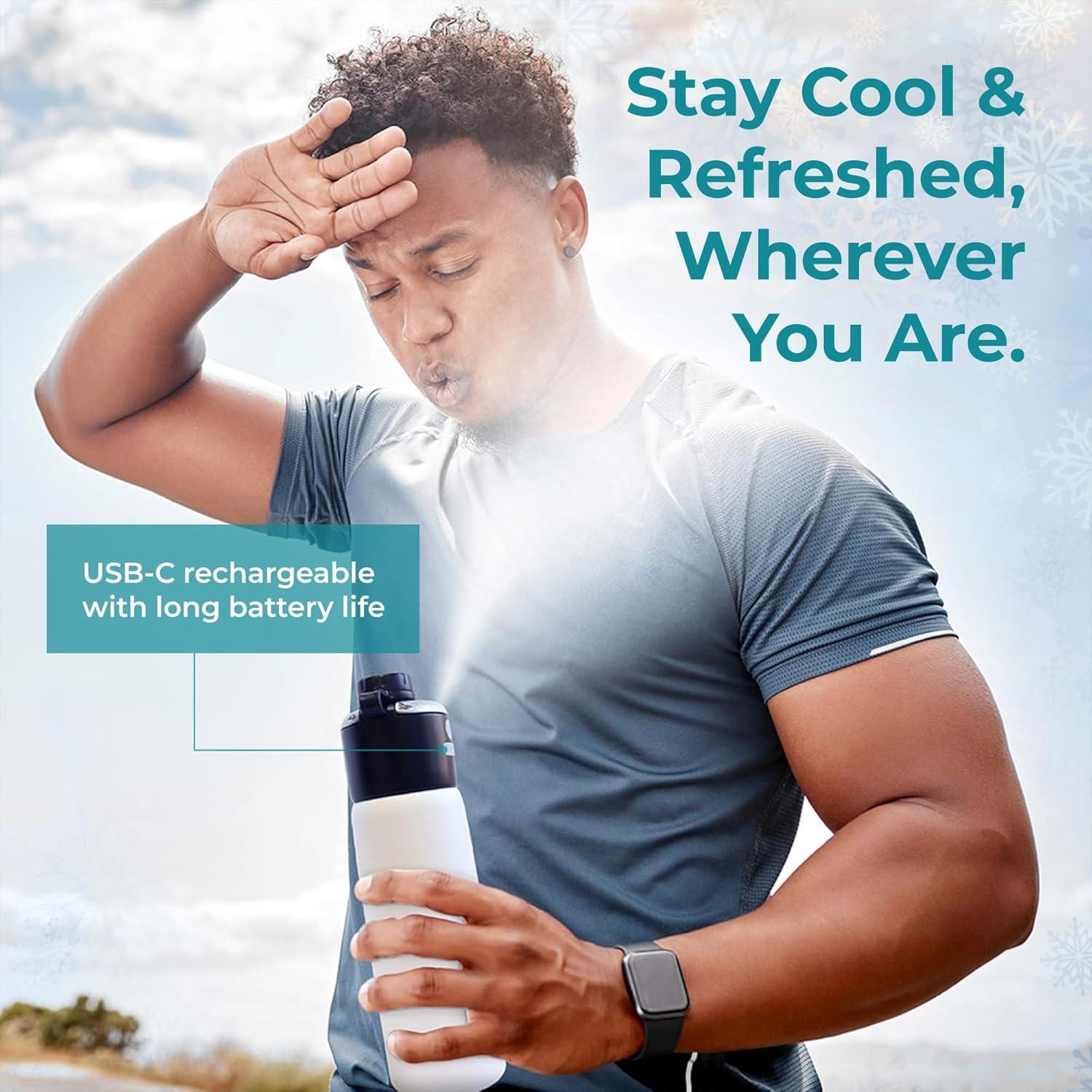 Botella de Agua Nebulizadora EXTREMEMIST 1.18L Acero Inoxidable