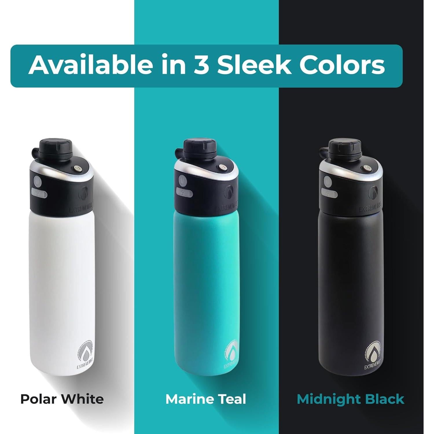 Botella de Agua Nebulizadora EXTREMEMIST 1.18L Acero Inoxidable