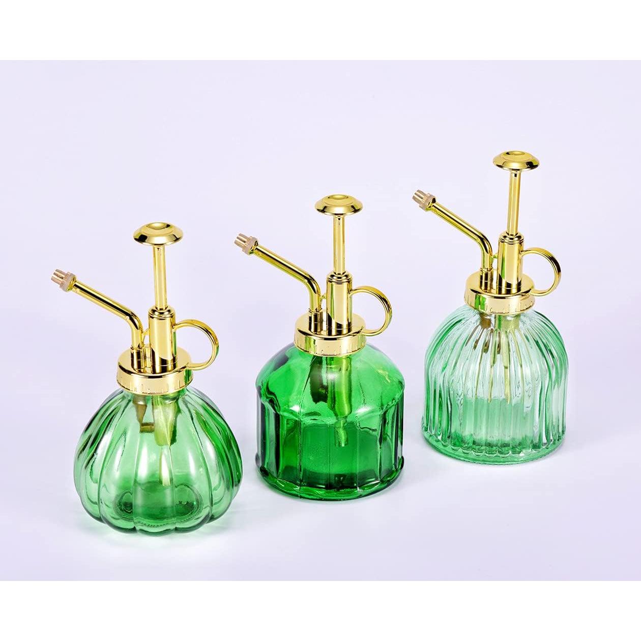 Botella de Spray para Plantas Aebor de Vidrio Verde 207 ml