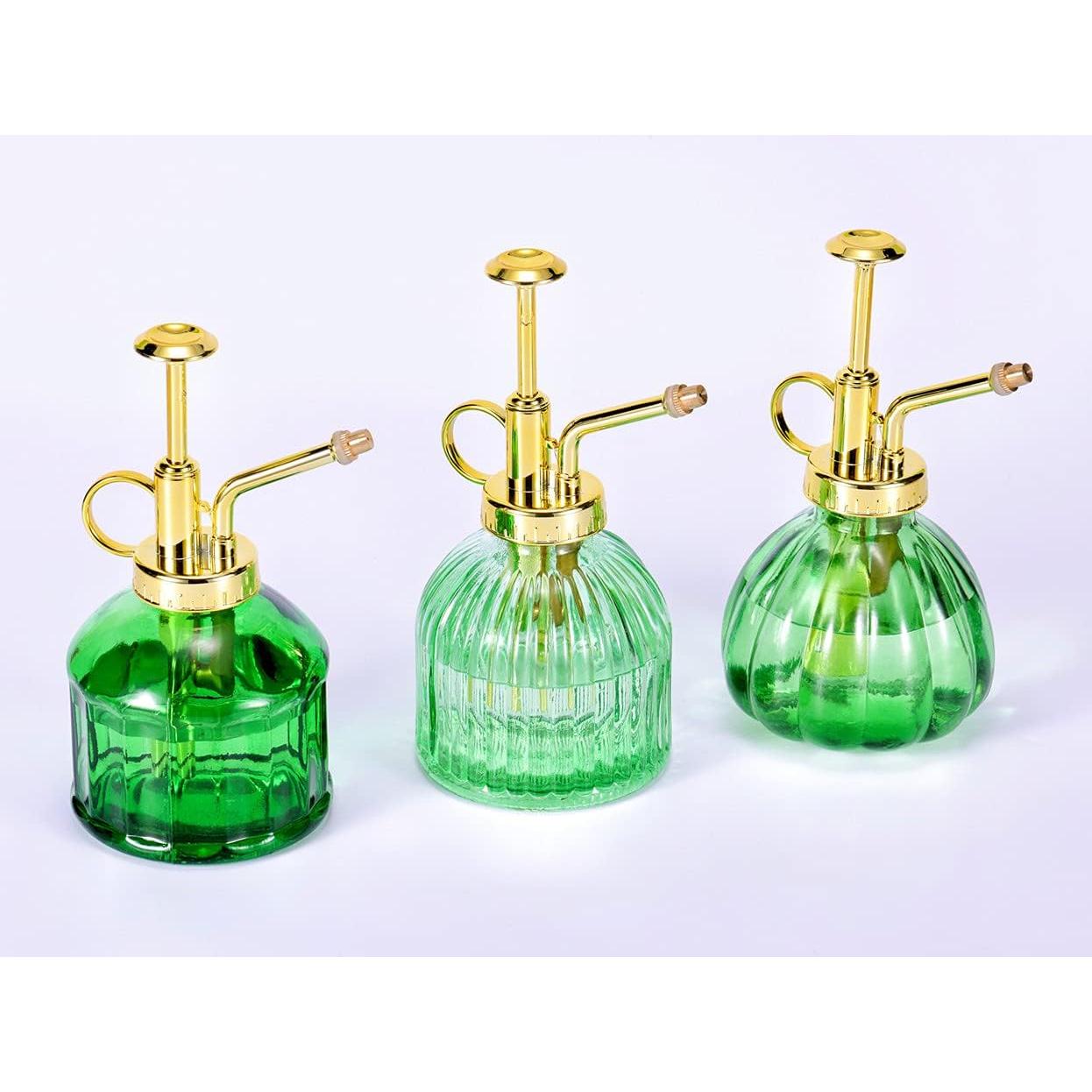 Botella de Spray para Plantas Aebor de Vidrio Verde 207 ml