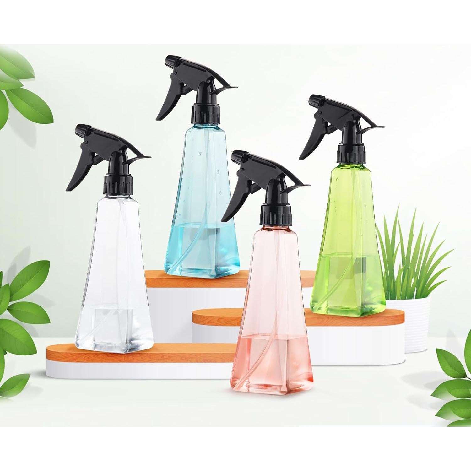 Botellas de Spray Boenoea 350ml (Paquete de 2) A Prueba de Fugas