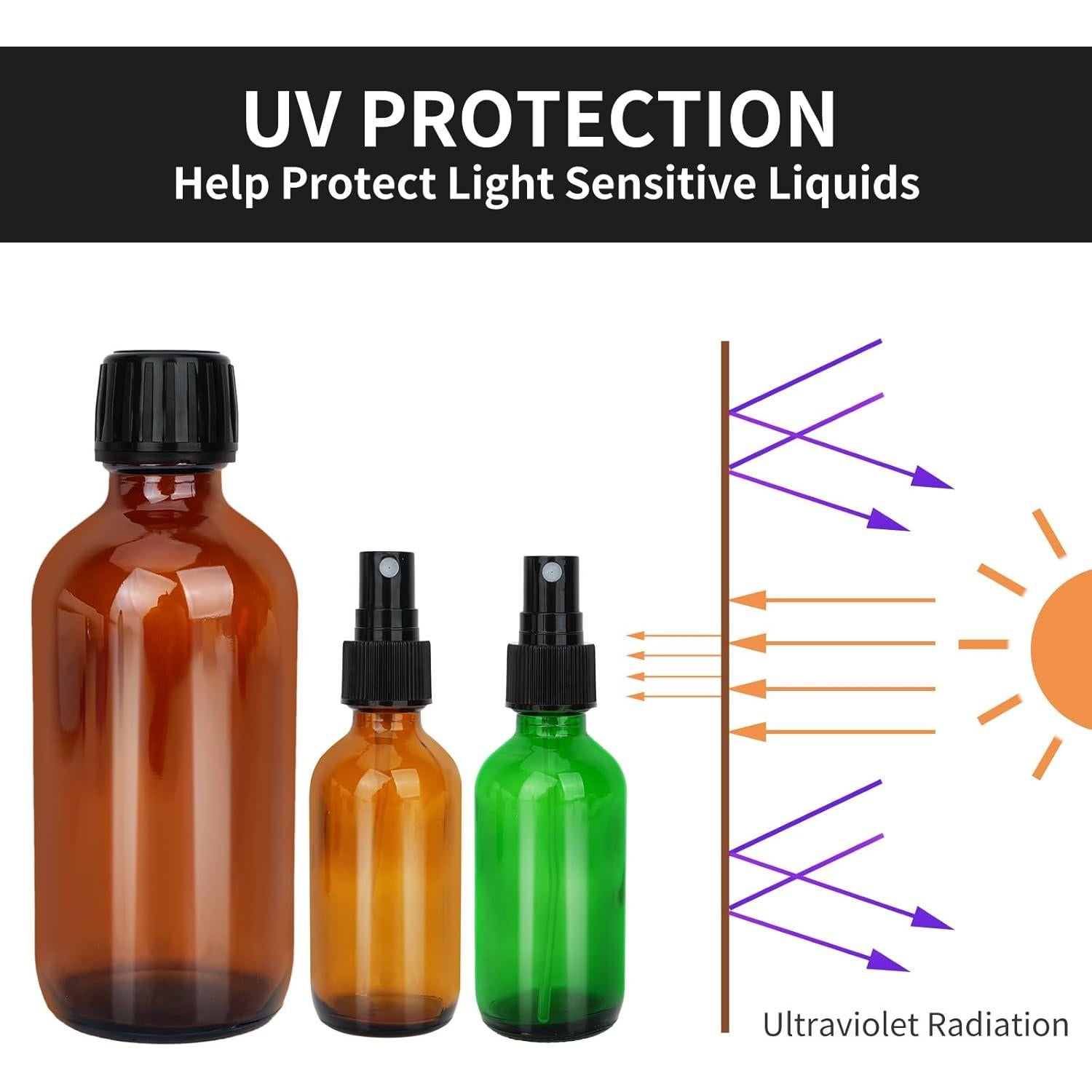 Botella de Spray Hachacha 240ml + 3 Mini Botellas 60ml