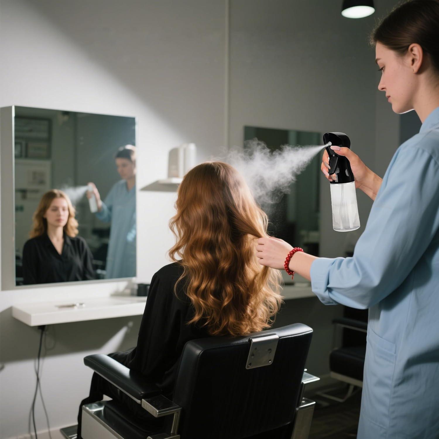 Botella Spray Nebulización Continua 200ml Miralosvian Negra