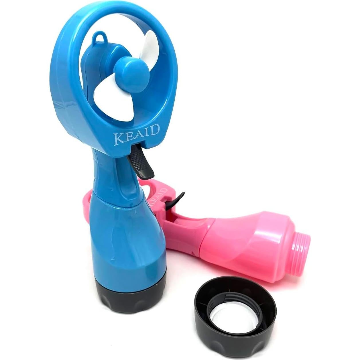 Ventilador de Mano Portátil KEAID KA0805 con Rocío Agua - 3 Colores