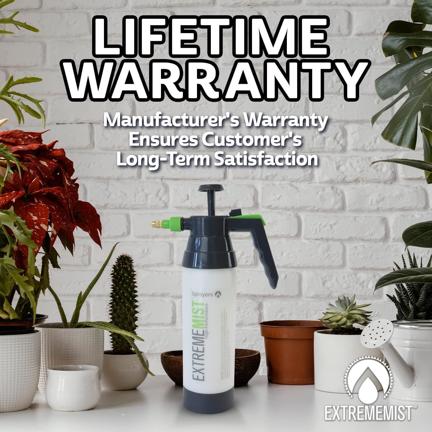 Pulverizador de Jardín ExtremeMIST 20oz - Manual con Boquilla Ajustable