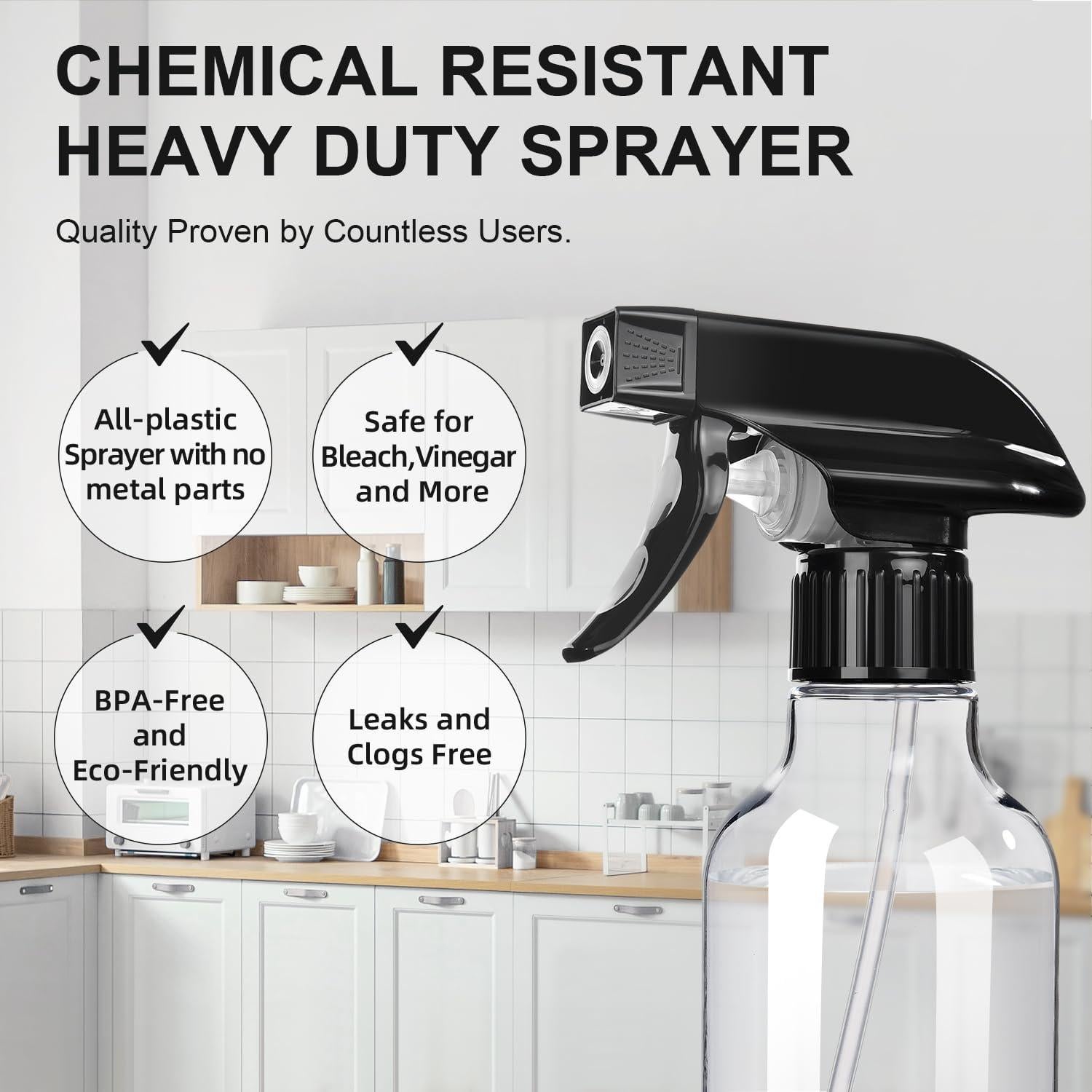 Botellas de Spray 2-Pack airbee 295 ml Reutilizables a Prueba de Fugas