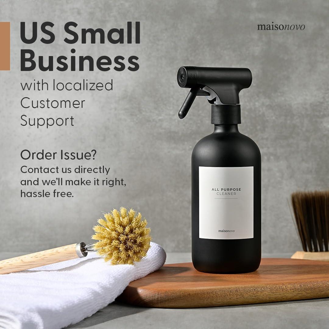 Set de 2 Botellas de Spray MaisoNovo Rosa 500 ml Vidrio