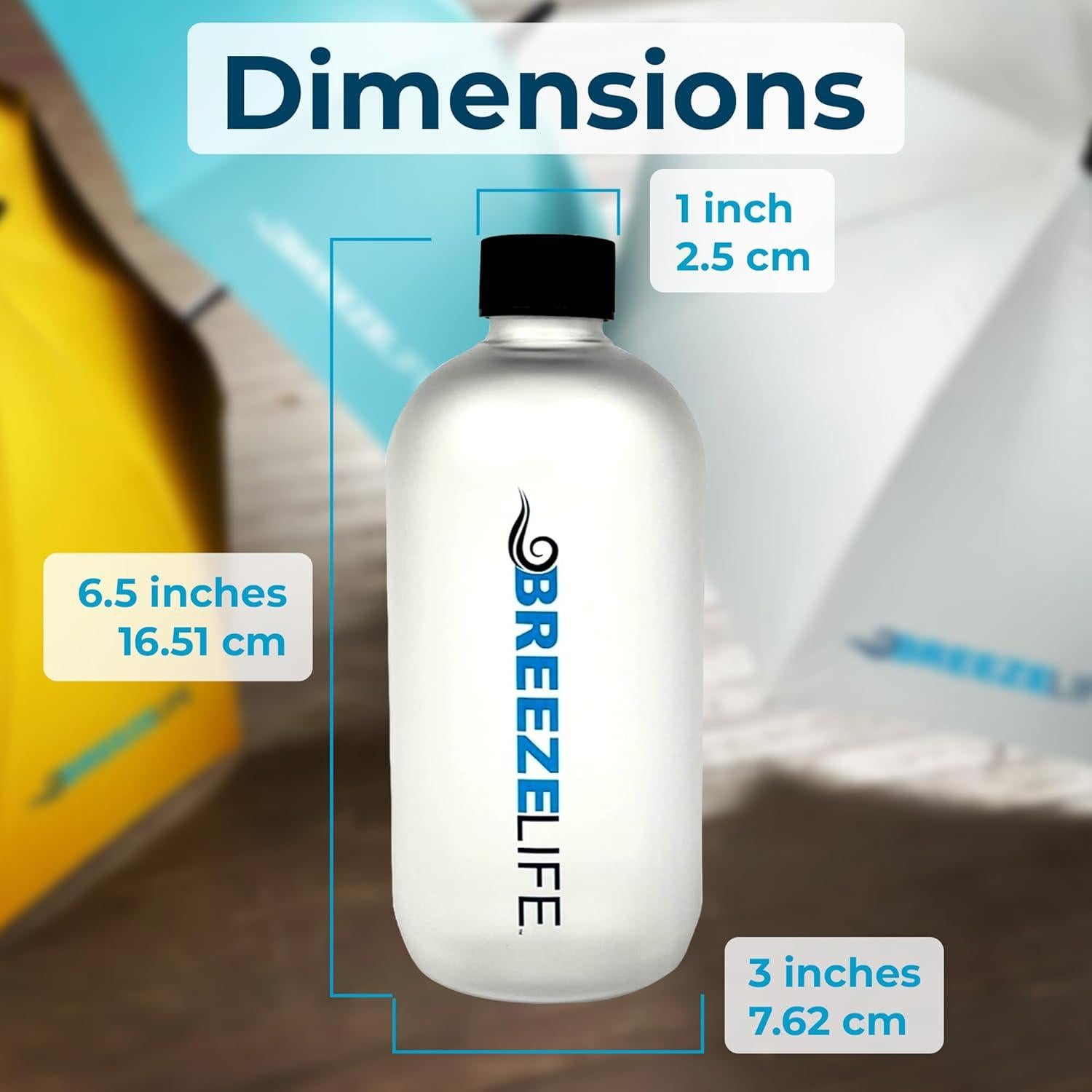 Botella de Mist de Reemplazo Breeze Life 0.47 L Transparente