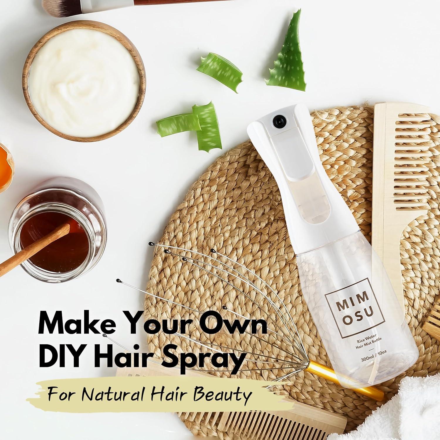 Botella de Spray Neblina Continua Mimosu 295ml para Cabello