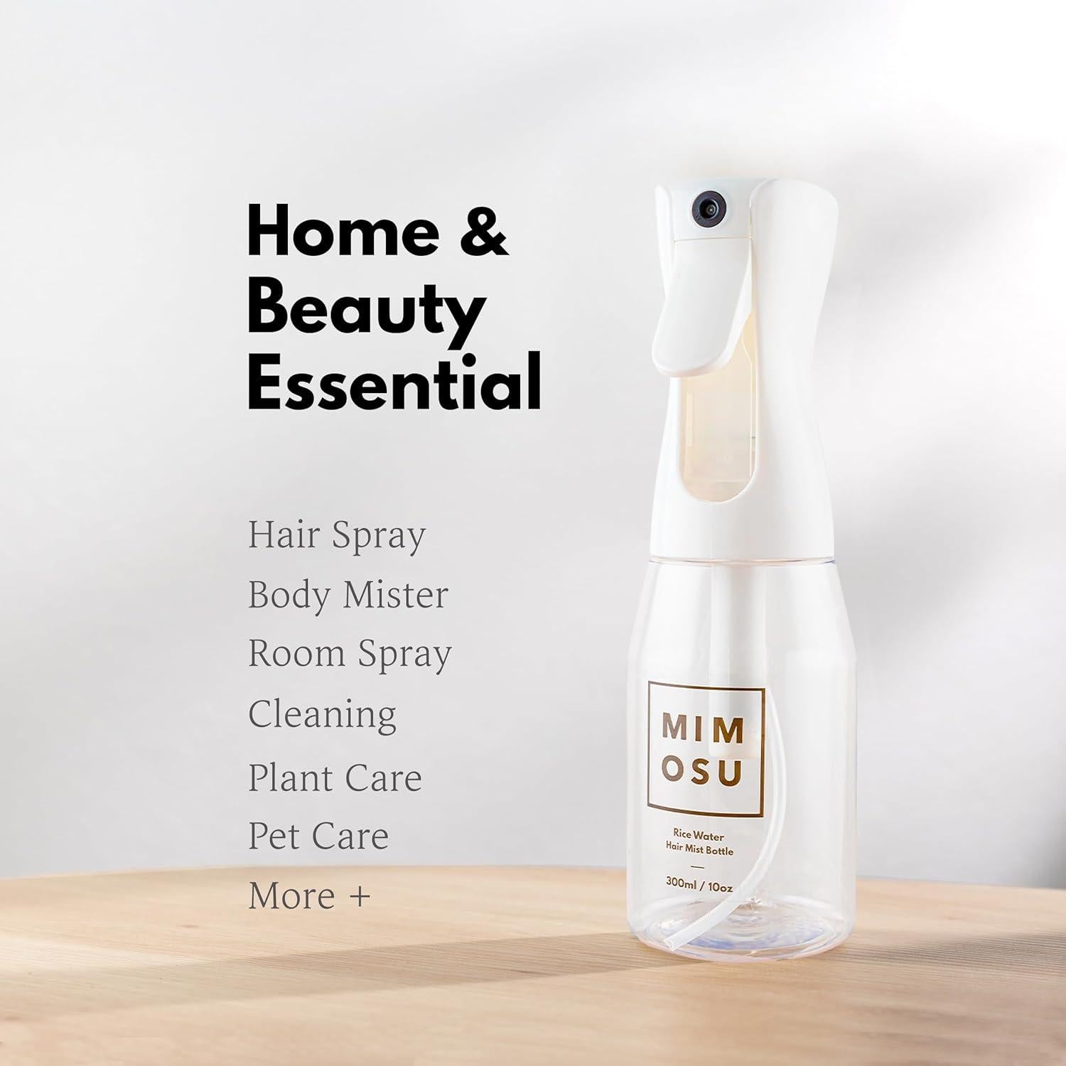 Botella de Spray Neblina Continua Mimosu 295ml para Cabello