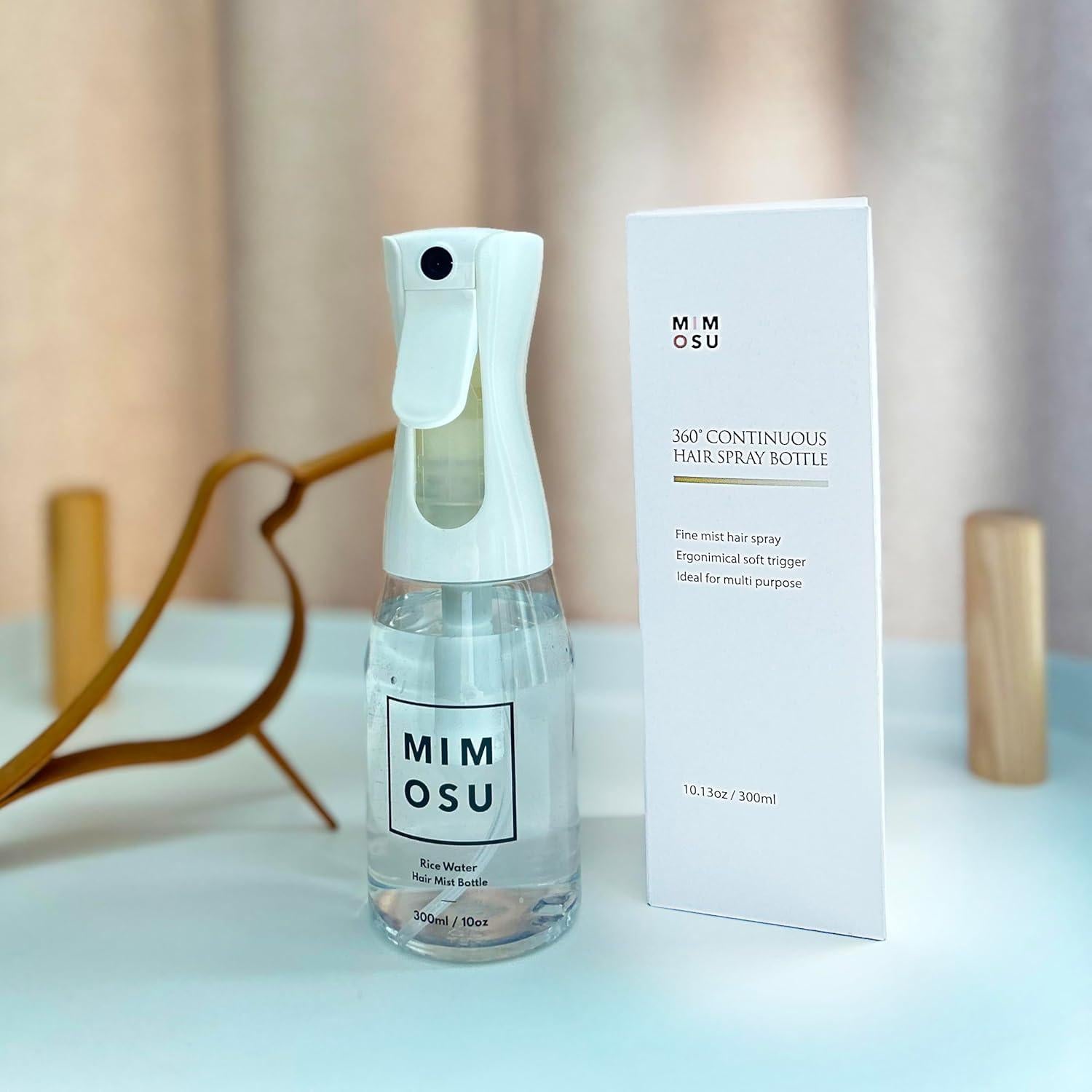 Botella de Spray Neblina Continua Mimosu 295ml para Cabello