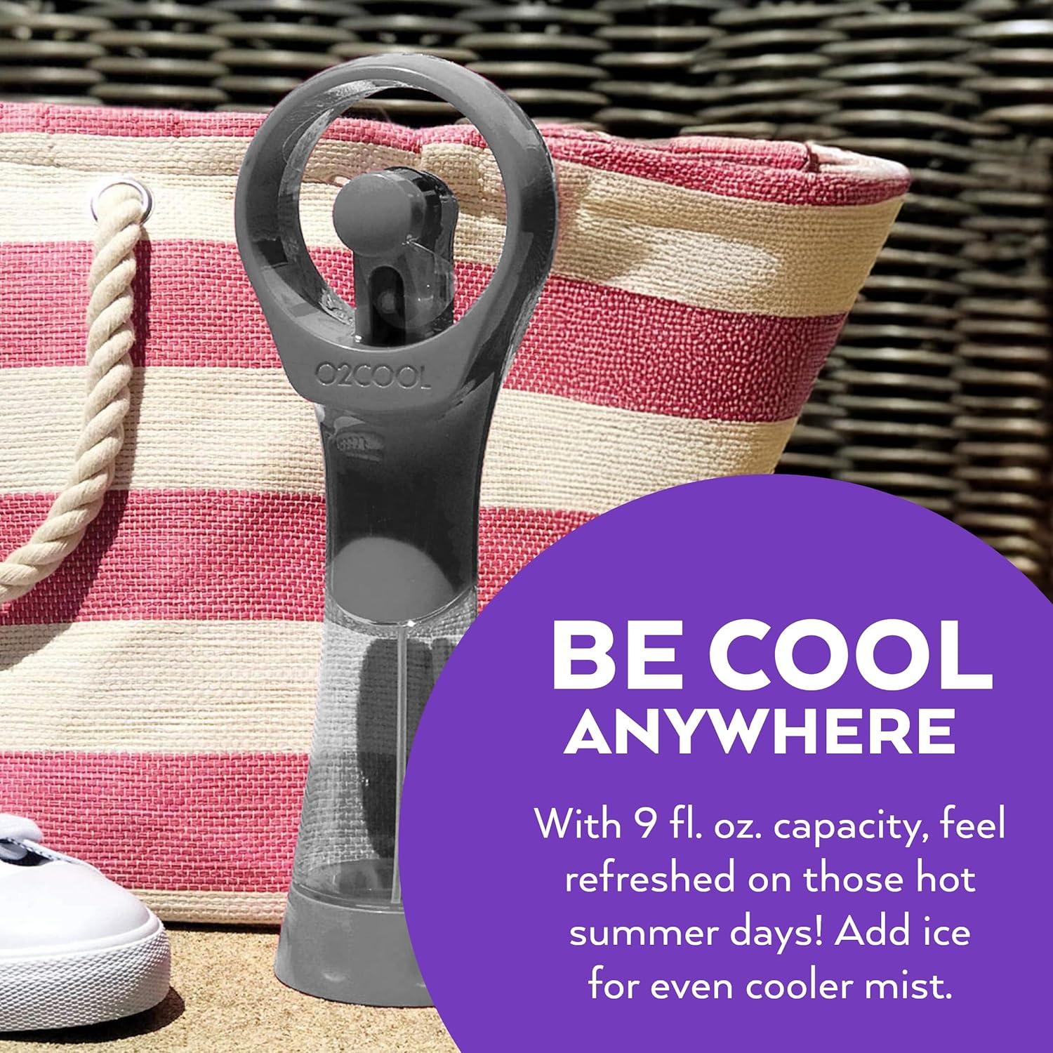 Ventilador de Nebulización O2COOL Elite Gris Portátil