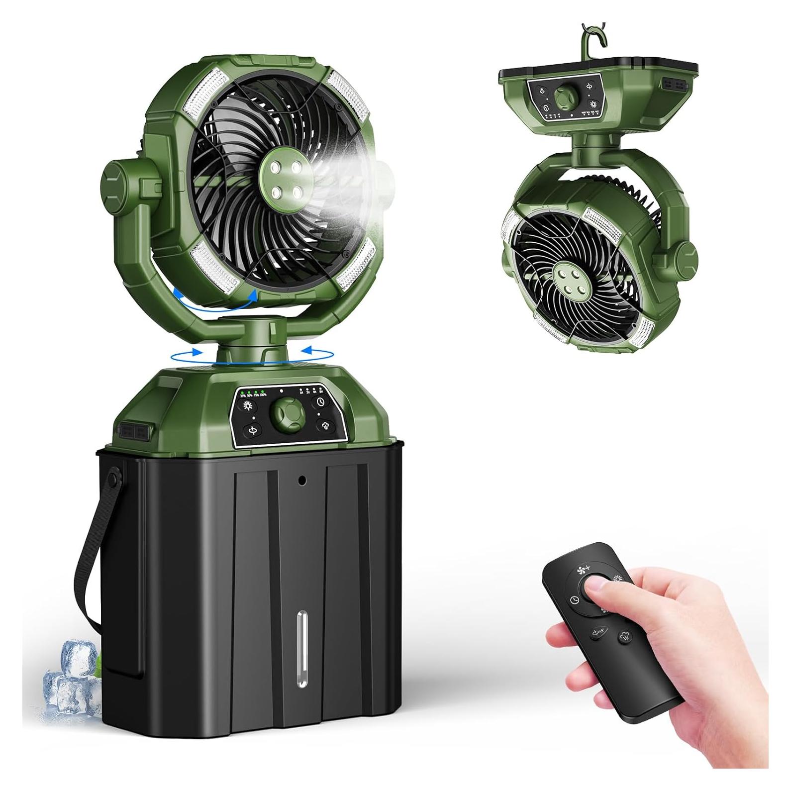 Ventilador de Nebulización Kocyare hw-003 25000mAh Verde