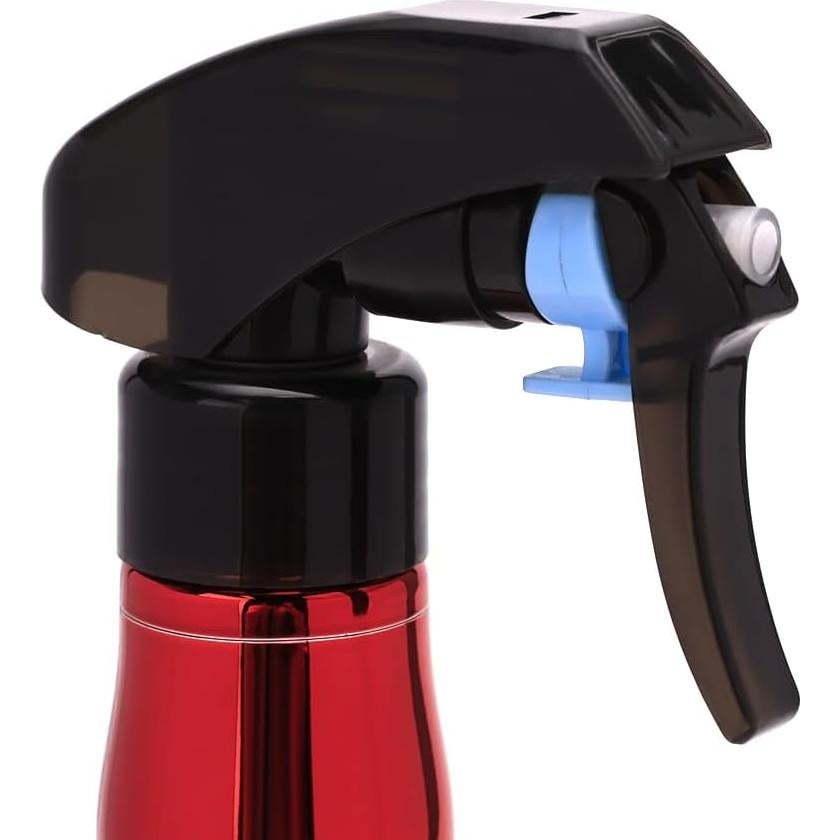 Botella de Spray para Cabello ZIBARBER 500ml Rojo