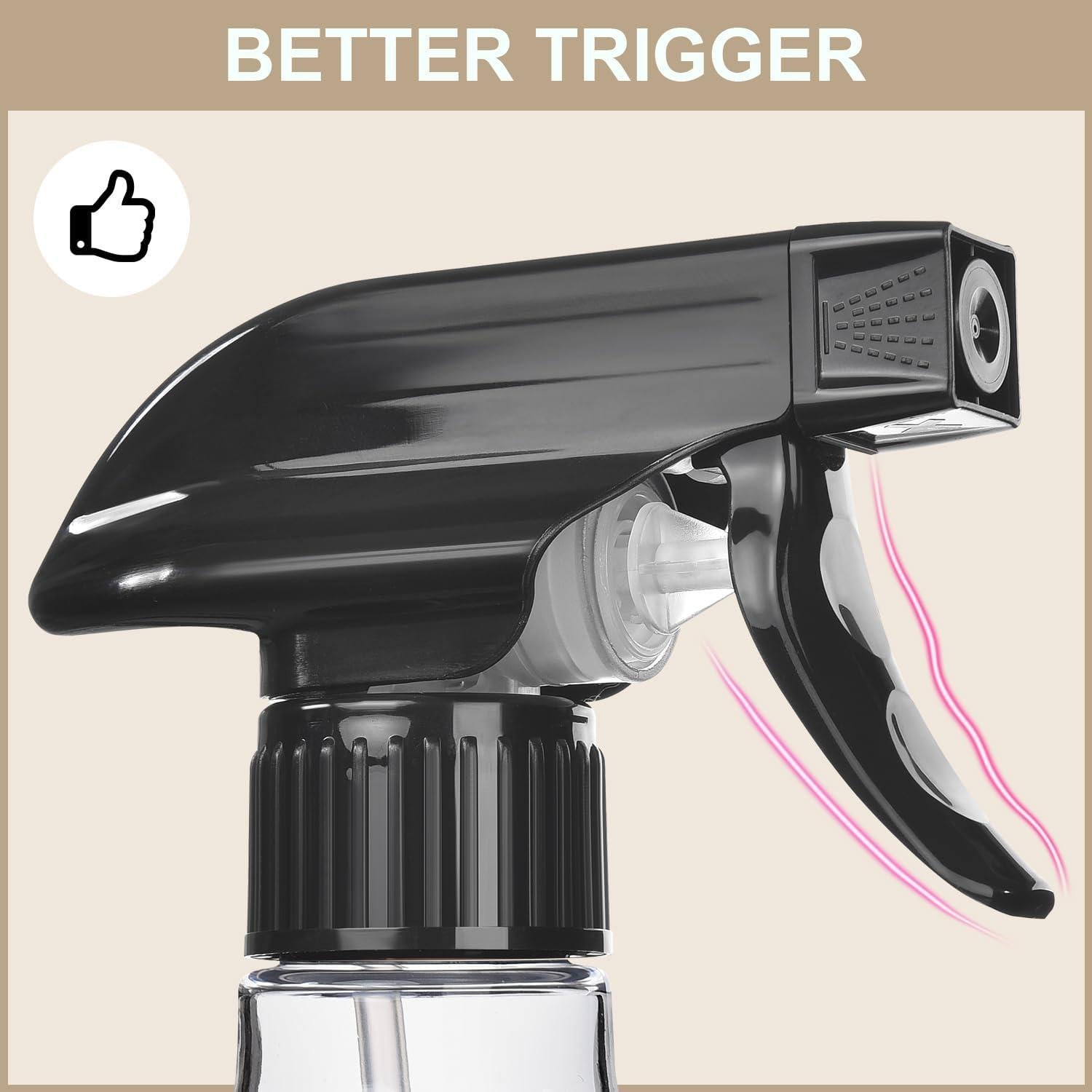 Boquillas de Spray Universales Bealee - Paquete de 6, 3 Modos