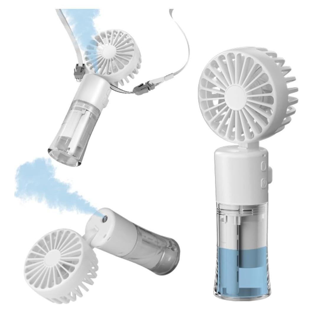 Ventilador de Nebulización Frelisiy F2 Blanco 1500mAh 4 Velocidades