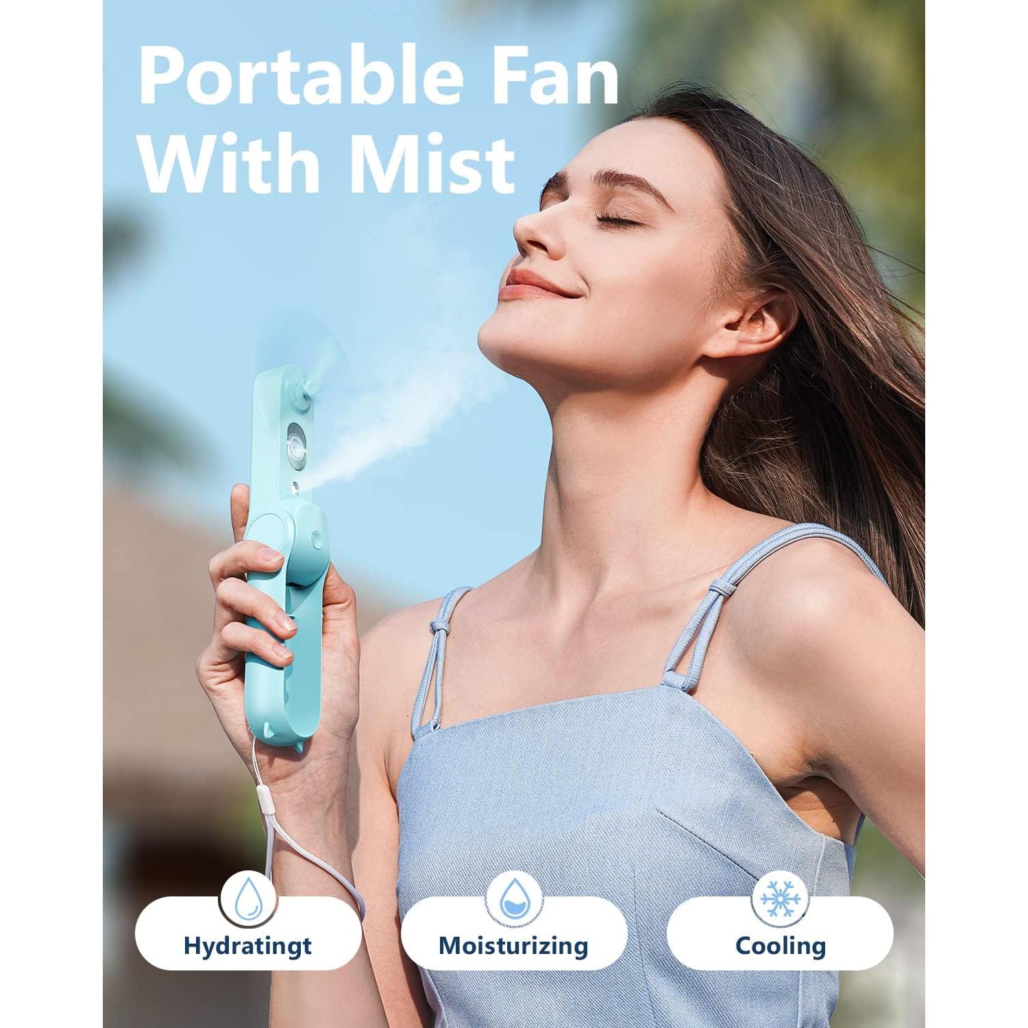 Ventilador de Nebulización Portátil SWEETFULL S4 Azul 15 mL